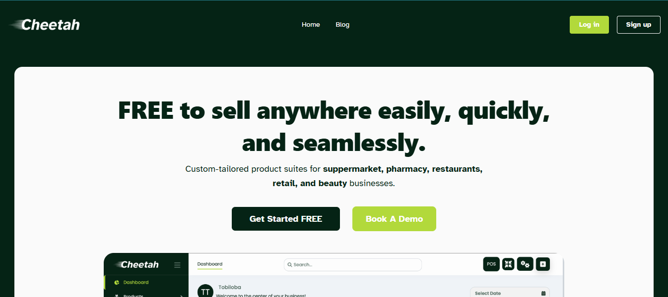 Cheetah Inventory and Point of Sales